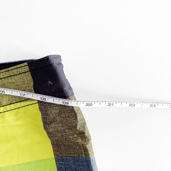 Billabong Mens Plaid Platinum PX-4 Swim Trunks Board Shorts Multi-Color Size 38 - Picture 6 of 9